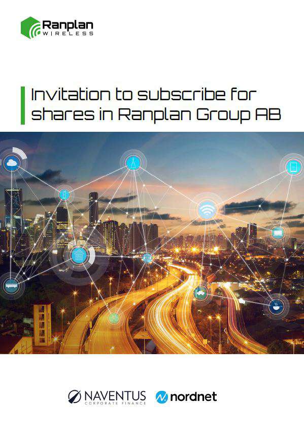 Cover - Ranplan Prospectus