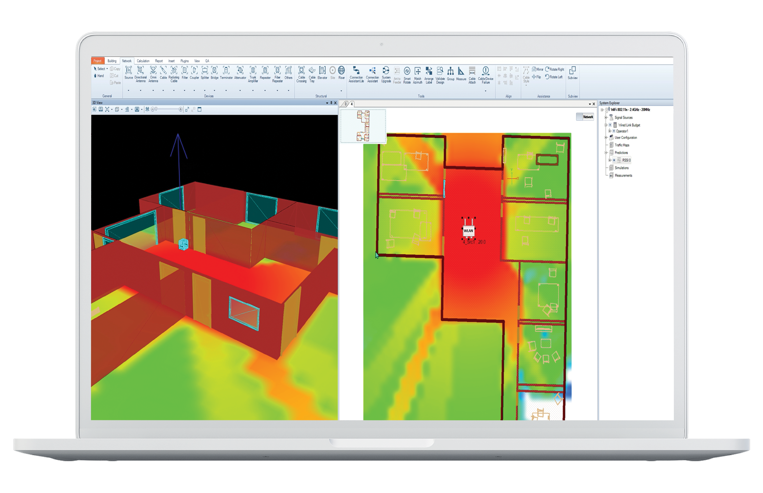 laptop liDAR sreenshot heatmap